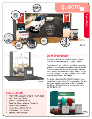 Quadro S Summary Sheet